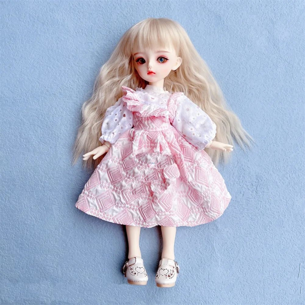 30cm Doll Dress Jk Uniform Clothes for 30cm Doll Multiple Color Toy Accessories 30cm Dolls Skirt Casual Suit NO Doll