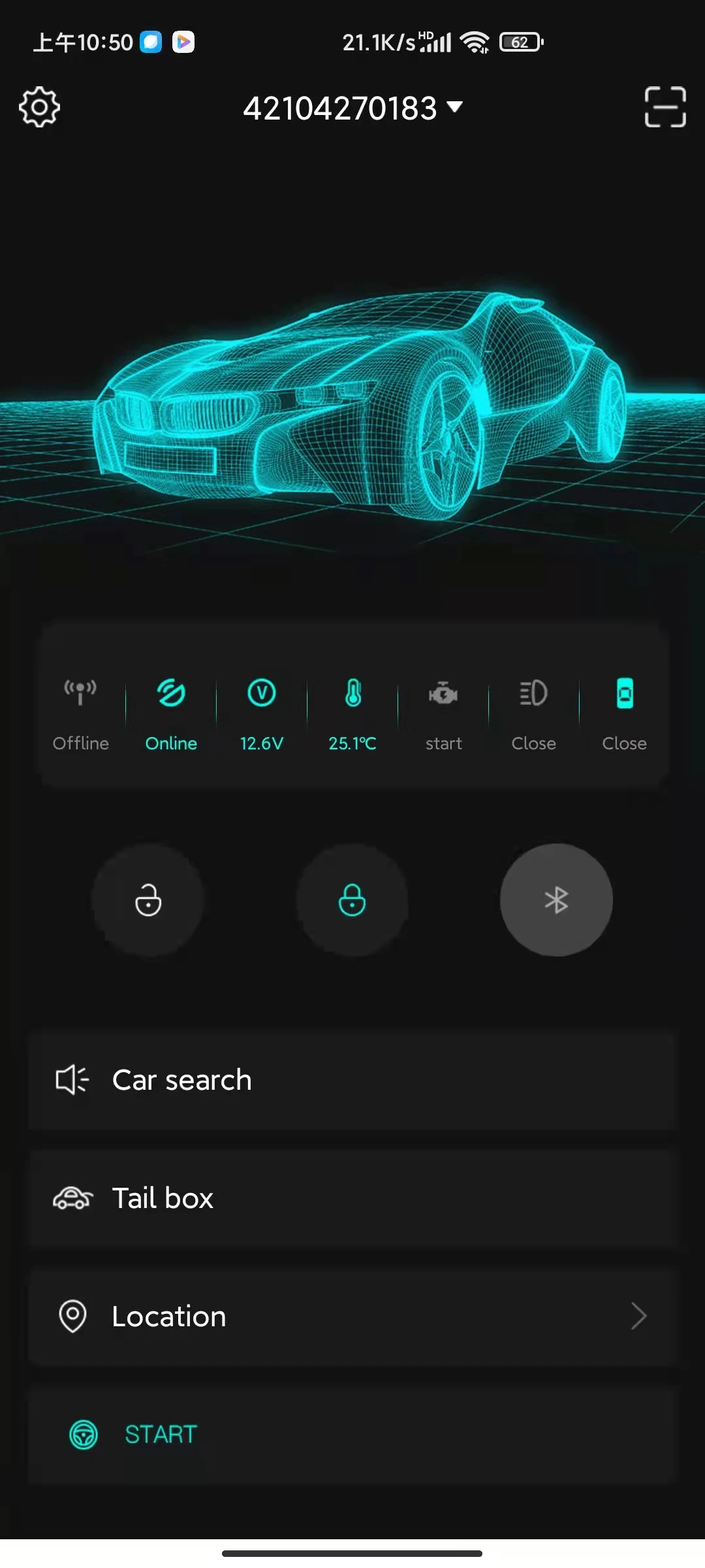 PKE دفع بدء تشغيل عن بعد APP التحكم قذيفة معدنية ل Vinfast mitsubishi bish نيسان تويوتا هوندا هيونداي كيا فورد مازدا