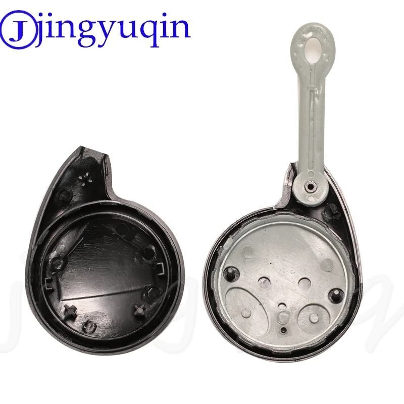 jingyuqin 2Buttons Replacement Remote Car Key Shell Blank Cove Cobra Alarm For Toyota Cobra Alarm 7777 Smart Key Cover