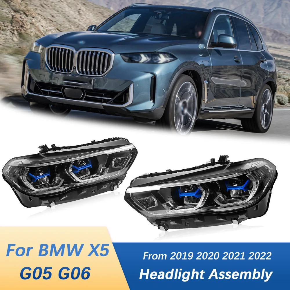 

High Quality Headlight Assembly For Bmw X5 G05 G06 2019 2020 2021 2022 Model Hid Front Lighting System Afs Car Styling Headlight