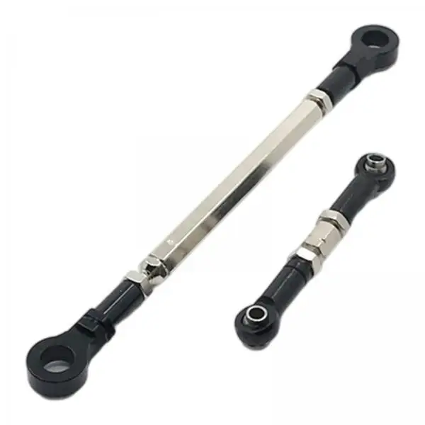 RC Car Adjustable Steering Rod Metal Spare Parts Link for 1 10 Upgrades and Modifications for HB ZP1001 ZP1002 ZP1003 ZP1004