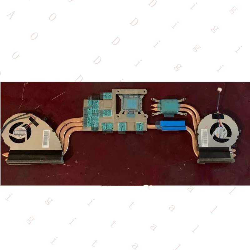 

Вентилятор охлаждения процессора и графического процессора для ноутбуков MSI GE72, GE72VR, PE70, GL72, GP72 с радиатором