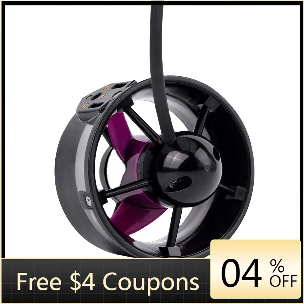W30 320kv 24V 48V ROV Submersible Robot Thruster Motor Brushless Waterproof Fishing Boat Kayak Underwater Thruster