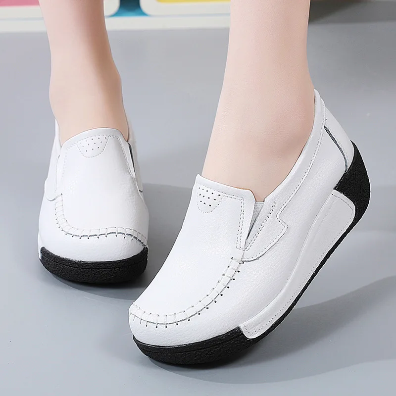 

ENJOYOU Spring/summer New Arrivals: Korean Style Fashion Chunky Platform Rocker Shoes, Women's Single Shoes, Mom Shoes, Casual W