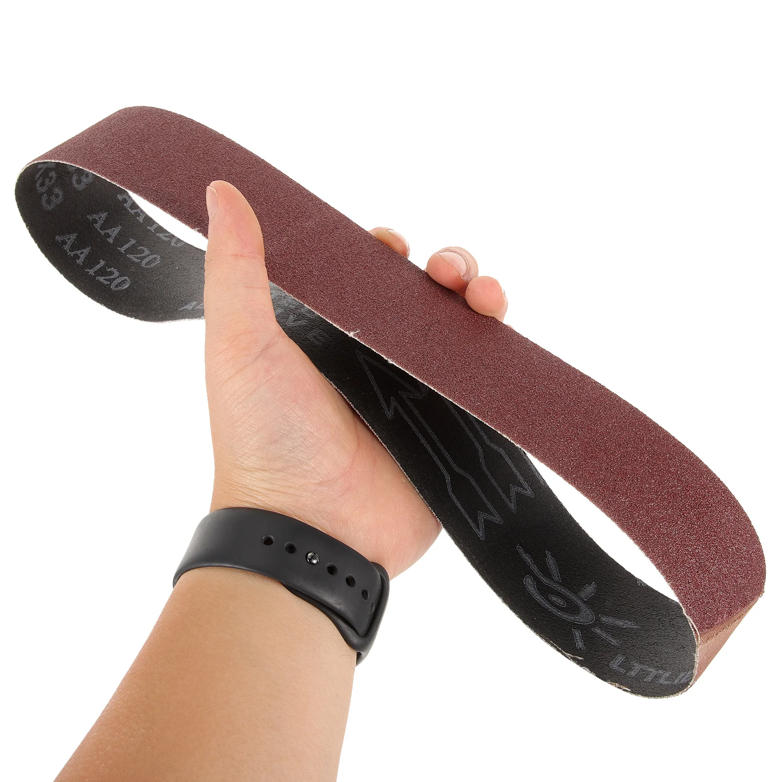 

120Grit Replacement For Belt Sander Woodworking Tools Sanding Belts For Wood Metal Grinding Polishing Machine 80Grit Option