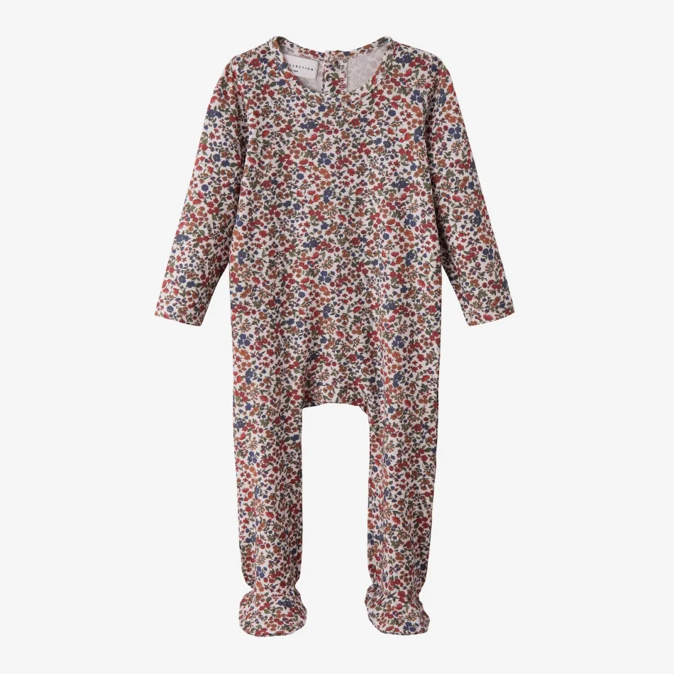 Print Lemon Collection – Red Floral Romper