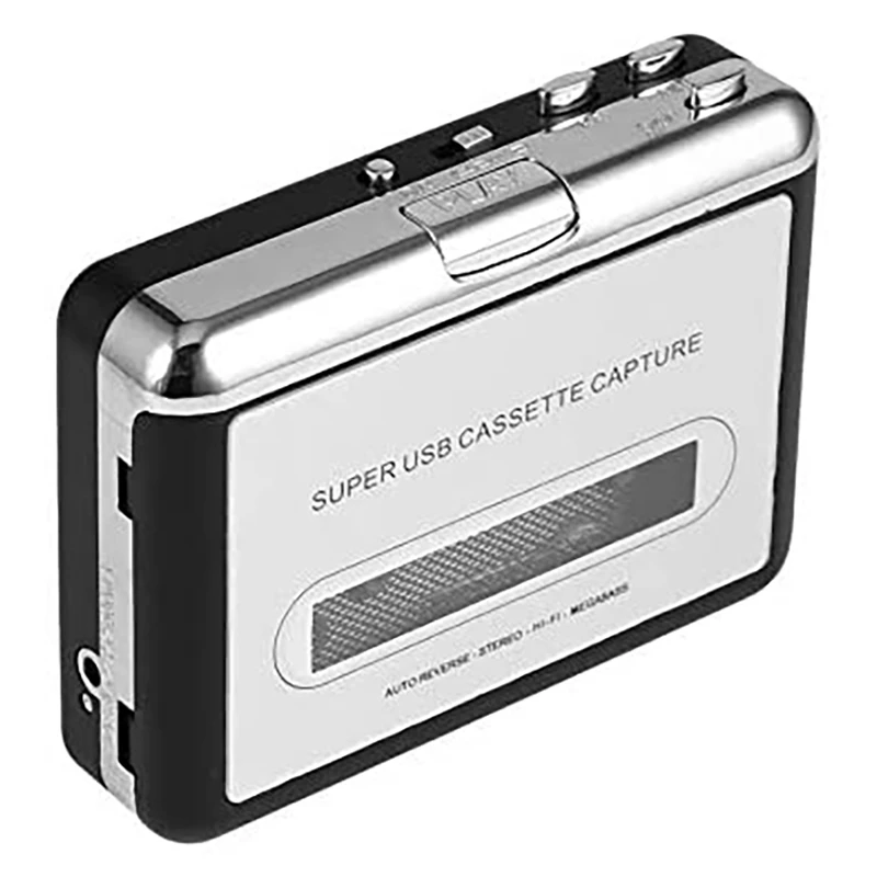 مشغل RISE-Cassette، USB 2.0، مسجل صوت بشريط محمول، محول USB Walkman MP3