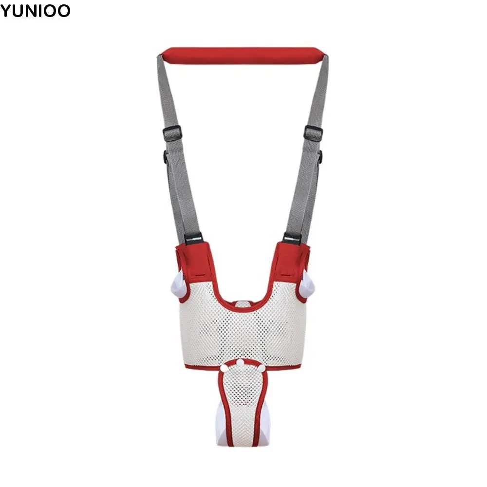 Design respirável arnês de caminhada do bebê alça portátil alça ajustável criança walker cinta anti-queda virilha removível