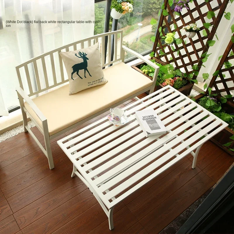 Balcony Occasional Table and Chair Home Nordic Small Apartment Living Room Multi-Functional Tea Table and Chair