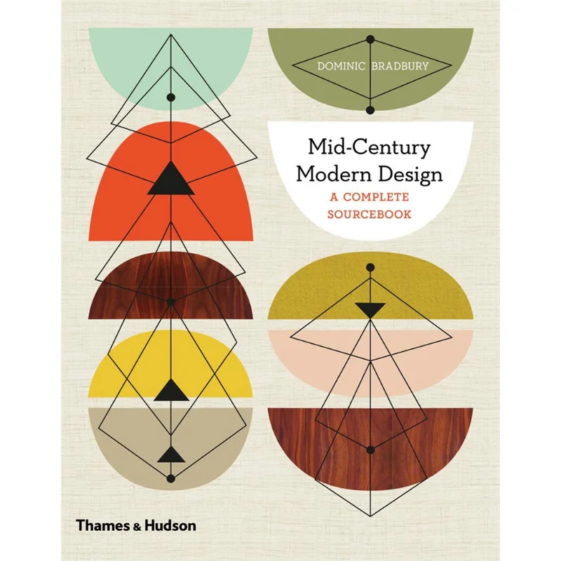

MidCentury Modern Design Dominic Bradbury Thames And Hudson Ltd 9780500023471 Book