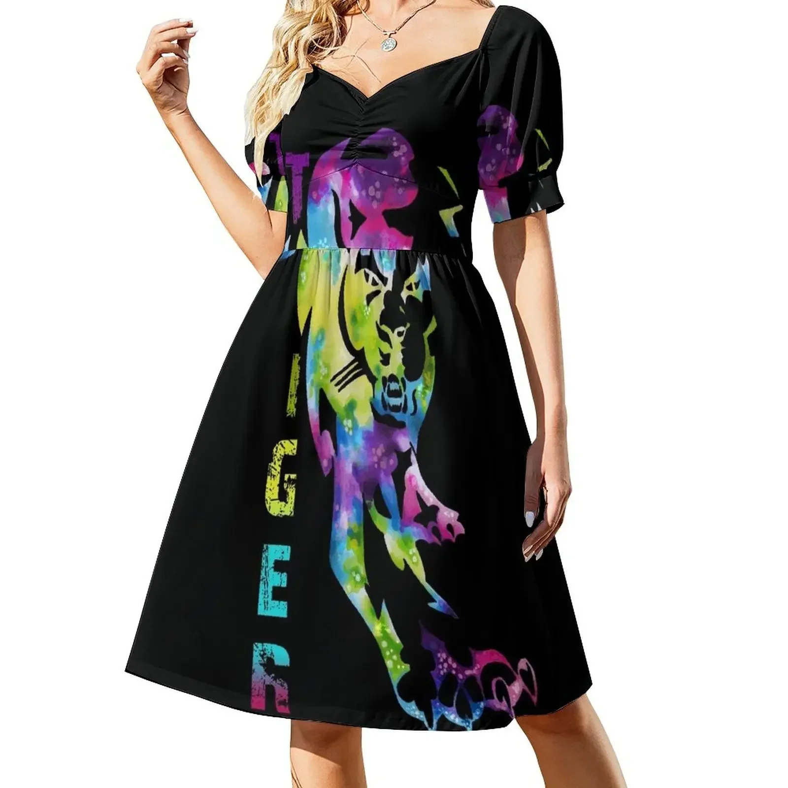 

Tiger Short-Sleeved Dress Evening dresses dresses for special events