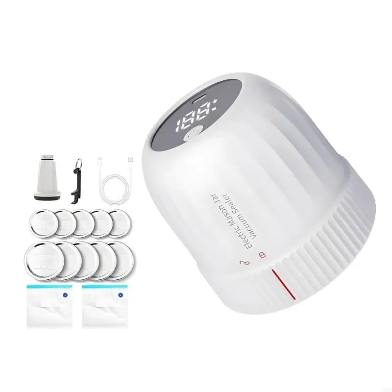 U0DEマルチファンティングエレクトリックメイソンジャーバキュームシーラー電気缶詰ジャーシーラー