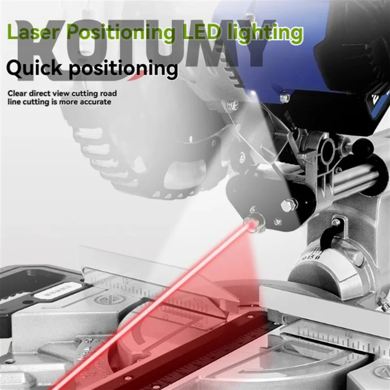 브러시리스 리튬 배터리 절단기 알루미늄 기계 절단 알루미늄 합금 프로파일 목공 마이터 테이블 쏘