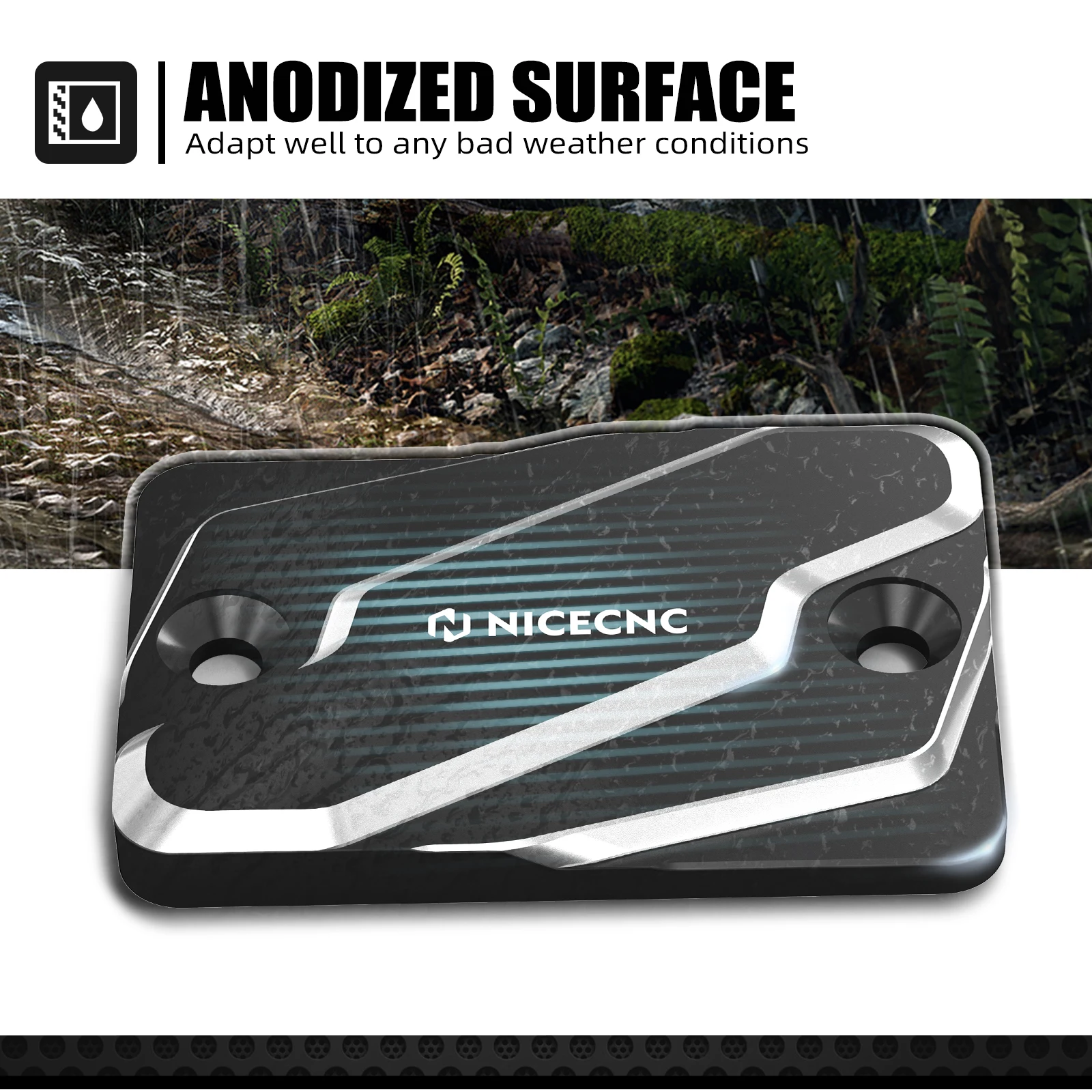 

NICECNC For Suzuki DRZ400S DRZ 400S 400 S 2000-2017 DRZ 400SM 2005-2017 Motorcycle Front Brake Oil Fluid Reservoir Cover Cap