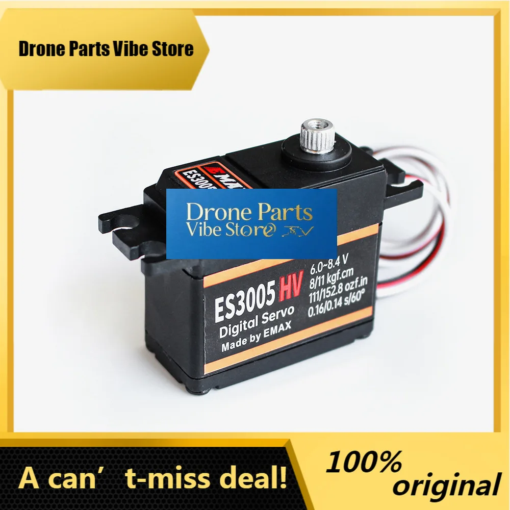 

DronePES3005HV Metal Gear Servo For Fixed Wing RC Aircraft 43g Waterproof High Voltage Analog Robot Accessory