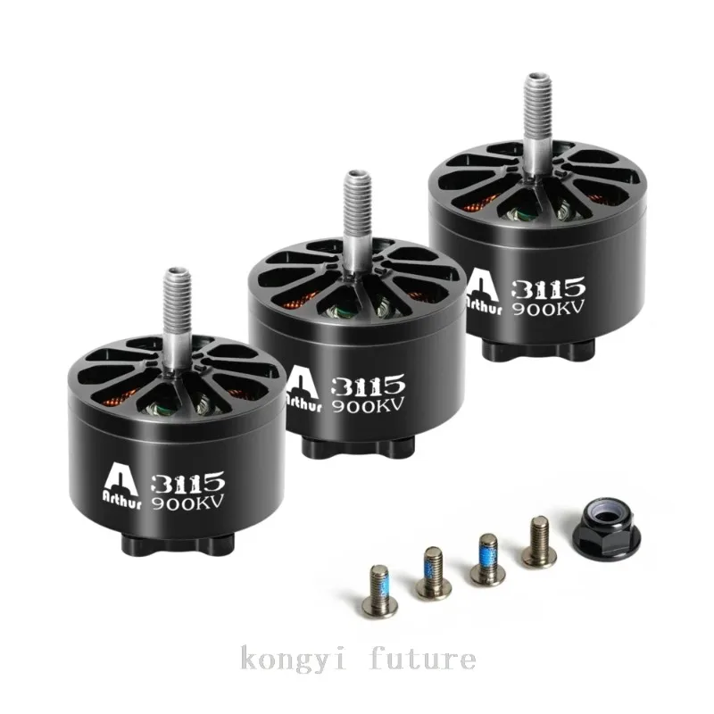 3115 900KV Brushless Motor 6S LiPo High Thrust Engine for 9inch 10inch FPV Freestyle Long Range Cinelifter RC Drone Parts