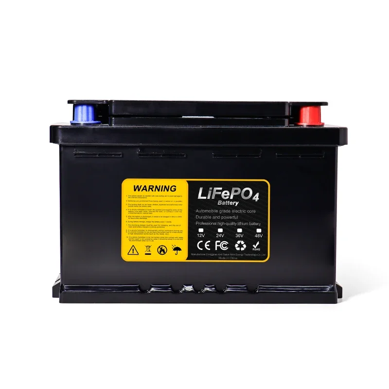 lifepo4 12V 57.2Ah  100ah 200ah Rechargeable Battery Pack EV Starter Support Low Temperature Discharge Car Power Supply 800CCA