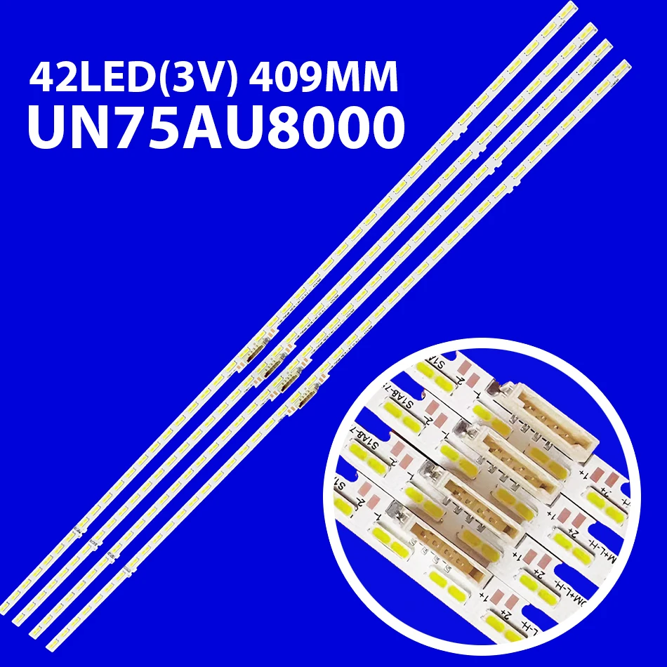 

LED Strip For Samsung UE75AU9070U UN75AU8200 UN75AU8000FXZA UN75AU8000 UA75AU8000 UE75AU8000 UE75AU9072 UE75AU8070U BN96-52594A