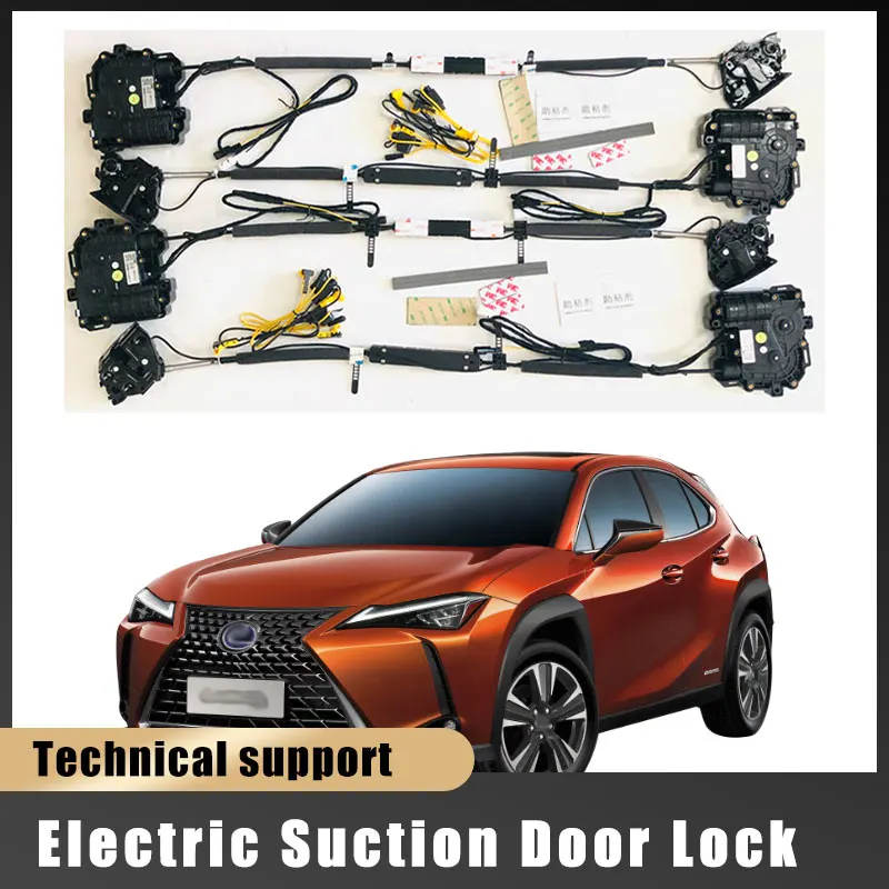 

Car Soft Close Door Latch Pass Lock Actuator Electric Absorption Suction Silence Closer For Lexus UX 2012~2023