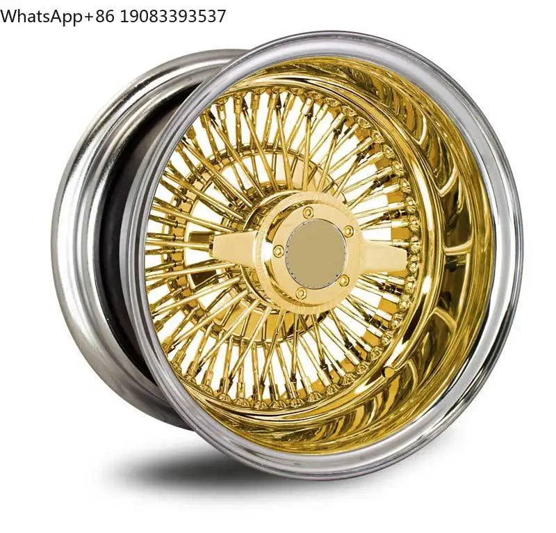 Spoked Cart Wheels 72 Spokes Rims 13 Inch Multi Spoke Wheels for Sale 13x5.5 13x7