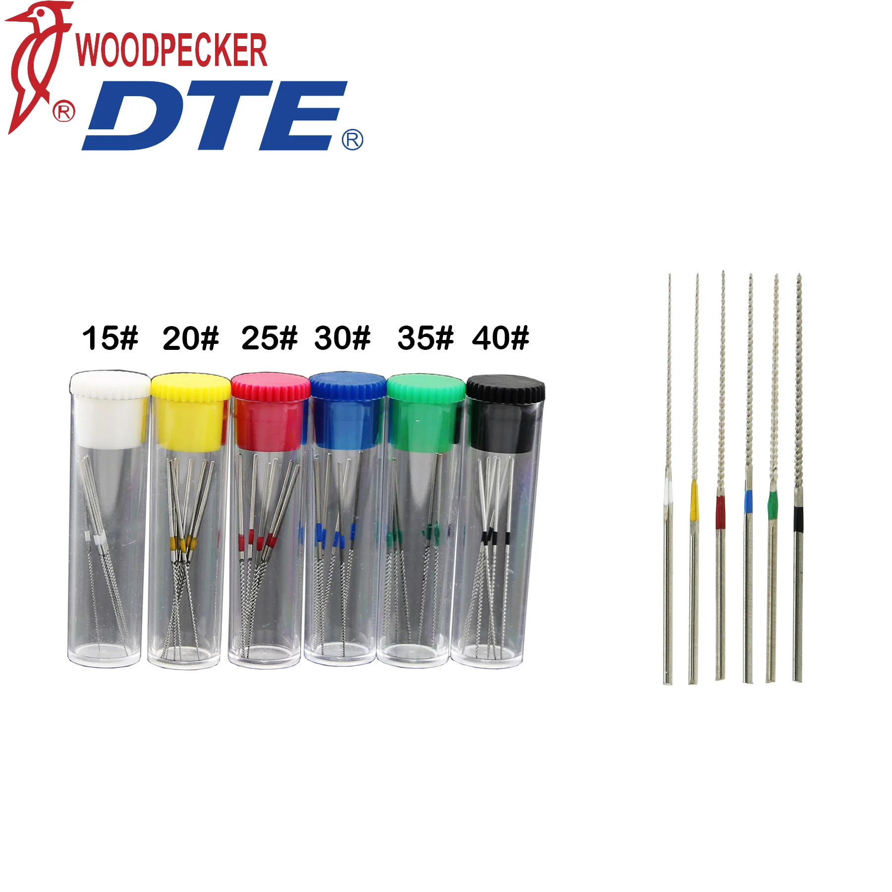 

Woodpecker DTE Dental Ultrasonic Perio Scaler Tip Root Canal U-file Fit SACTEON ATELEC NSK Scaler Tips U-file Holder