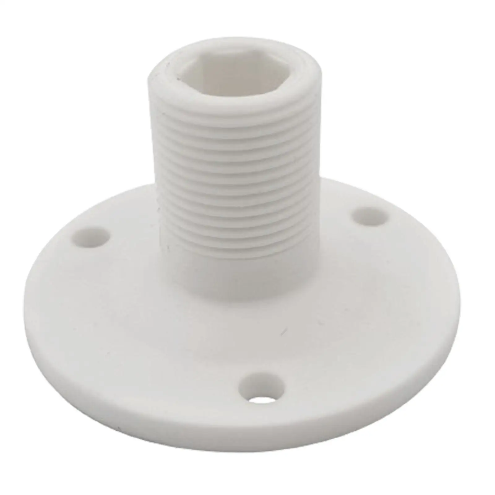 Marine Antenna Mounting for Boat Accessories, Nylon Hardware Antenna Base Heavy Duty Replacement Easy to Install Bracket