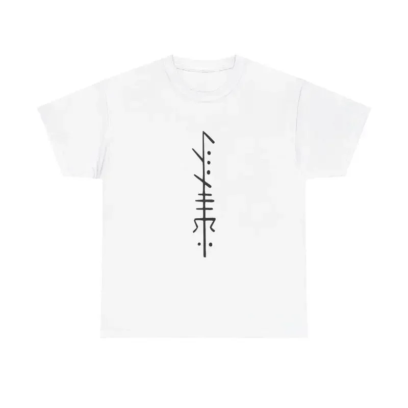 Elder Futhark Rune T Shirt cool vintage runic symbol pagan nordic norse gothic