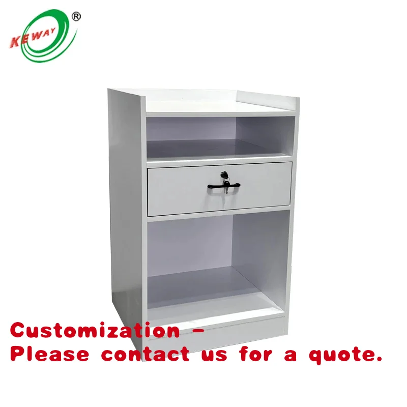 

Customize.Keway POS Counter Melamine Surface Sale Cash Register Stand