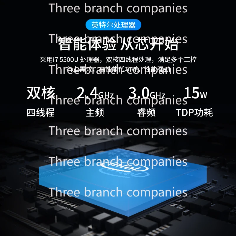 5-4278u Miniature Embedded Quad-Core J1900 Industrial Computer Fanless I3-6157u Mini-Host