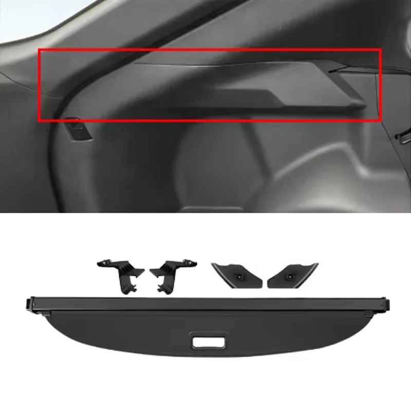 

Drop Shipping Retractable Trunk Cargo Cover for BZ4X Corolla Cross Prius Custom Car Interior Accessories