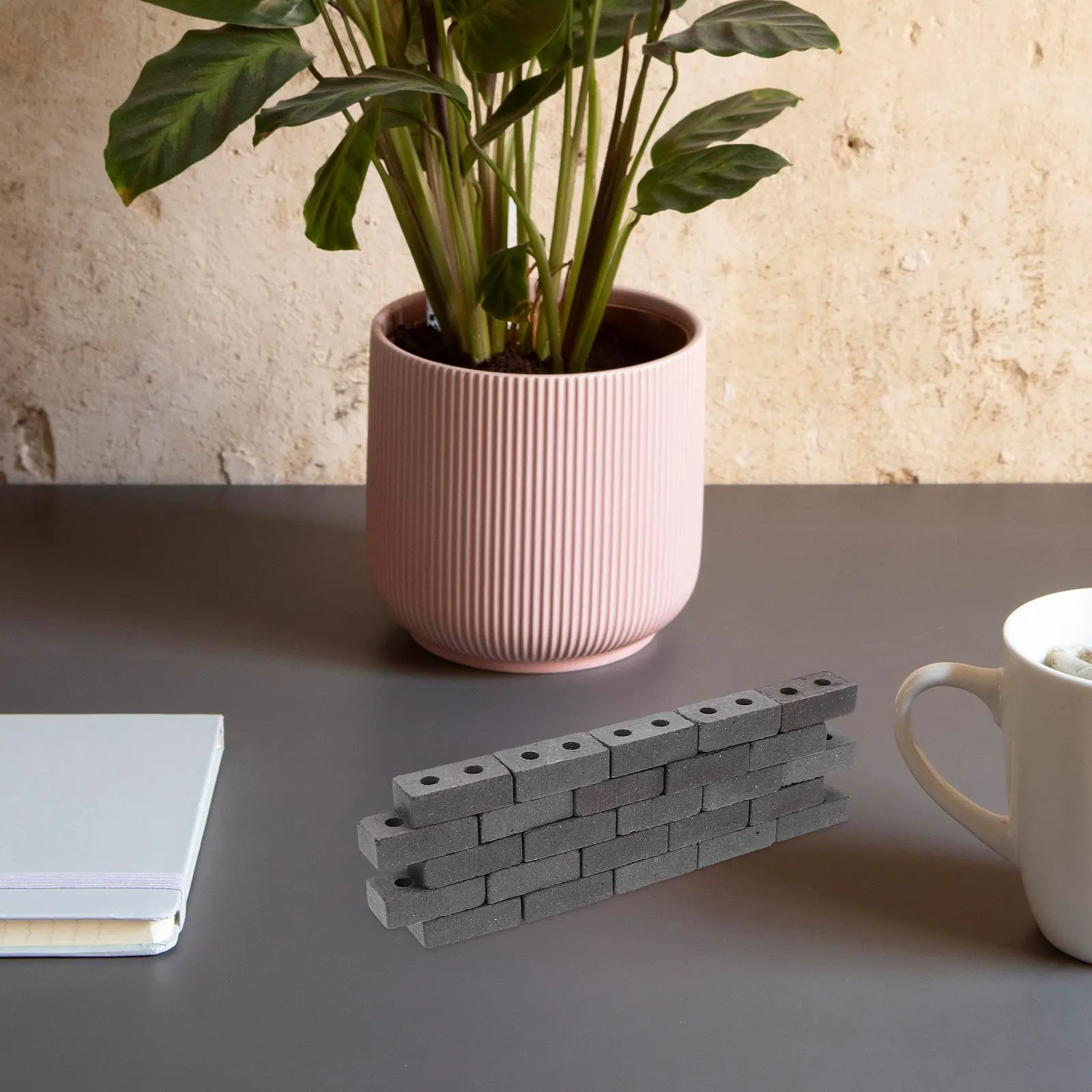 

40 миниатюрных реалистичных кирпичиков для мини-сада, кукольного домика, кухни, ландшафтного дизайна, DIY-конструкций, развития моторики, декоративных поделок