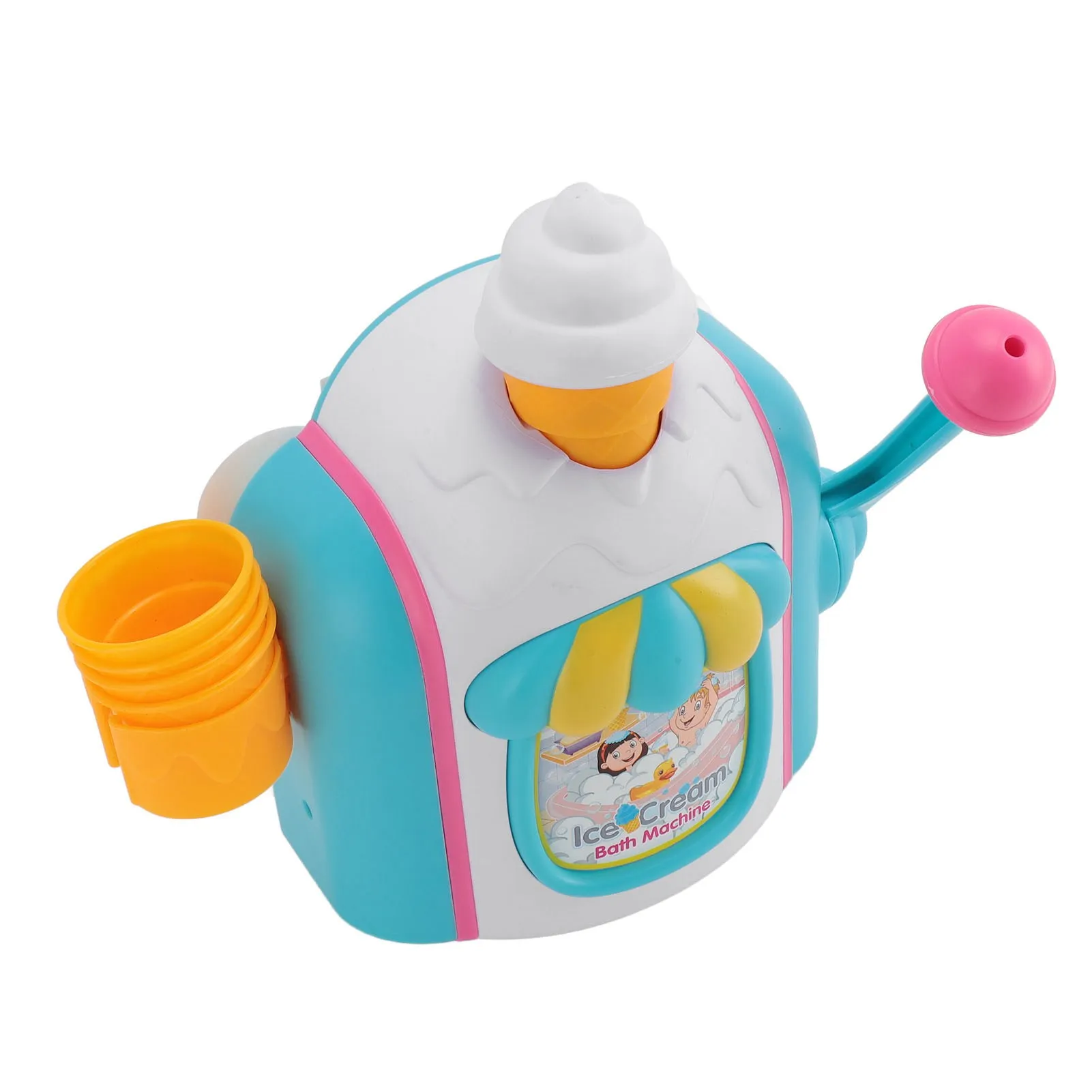 Machine à crème glacée à bulles de bain, offre de liquidation, mousse, jouet de simulation de crème glacée, jouet de jeu d'eau pour salle de bain pour enfants