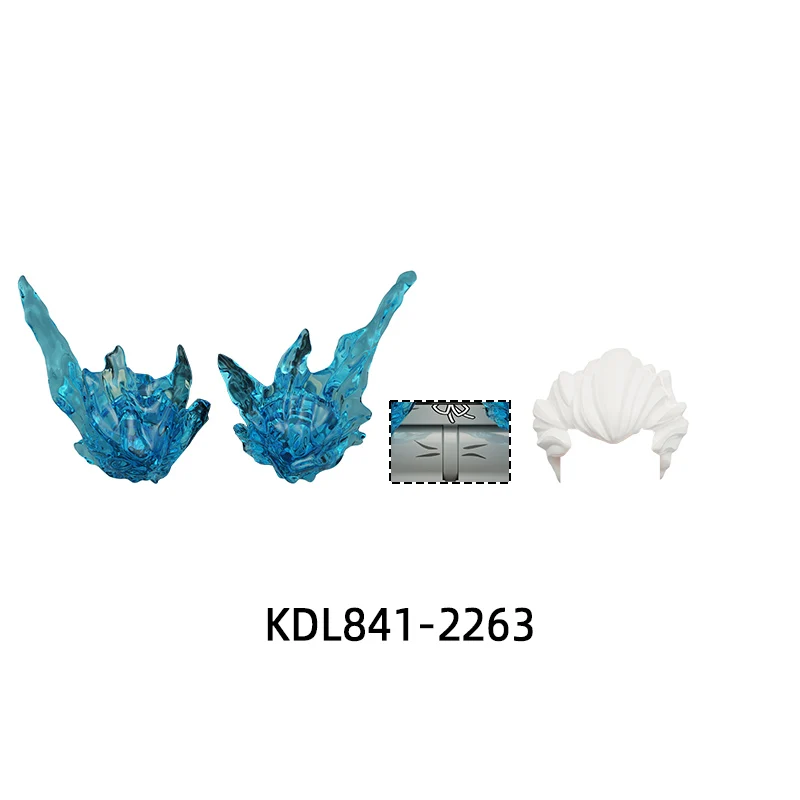 KDL841 الأسلحة السراويل أجزاء الشعر عمل أرقام قفازات السيف نموذج كتل MOC الطوب مجموعة الهدايا اللعب