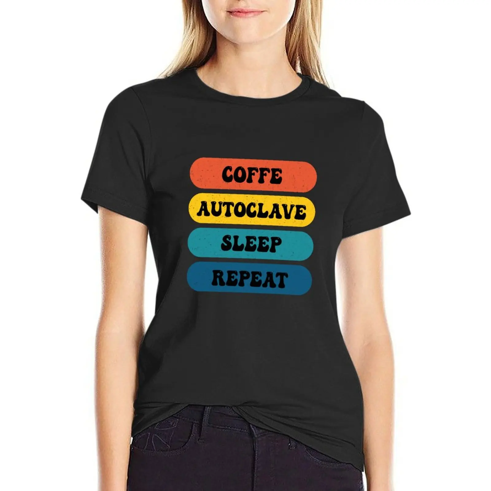 

Autoclave Clean Room T-Shirt anime graphics new edition Women t shirt