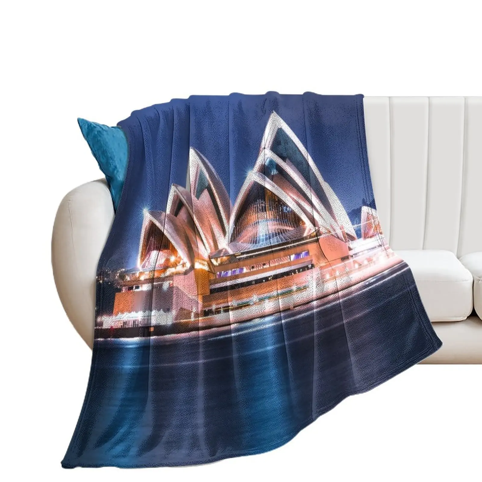 

opera house in sydney Throw Blanket Baby warm for winter Soft Beds Blankets