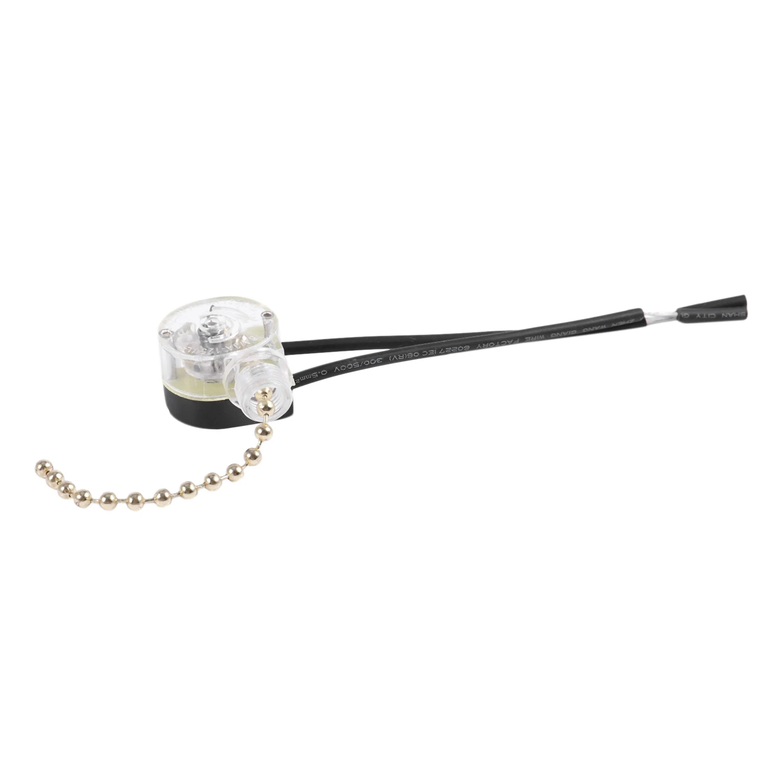 Iluminación Ventilador de techo Interruptor de luz con cadena de tracción 3A 250VAC 6A 125VAC