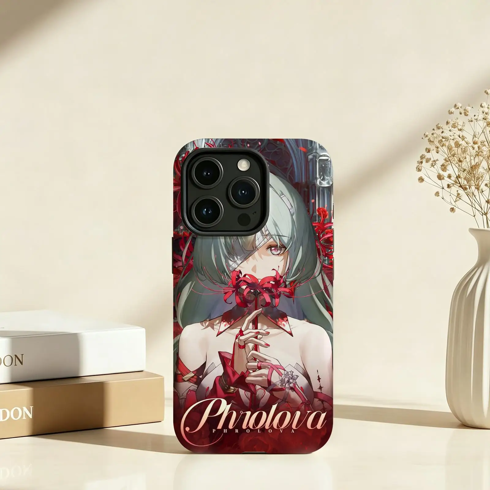 Phone Case For iPhone17 16 16e 15 14 13 12Plus Pro Max Glossy Magnetic Film Case Wuthering Waves PHROLOVA view 4