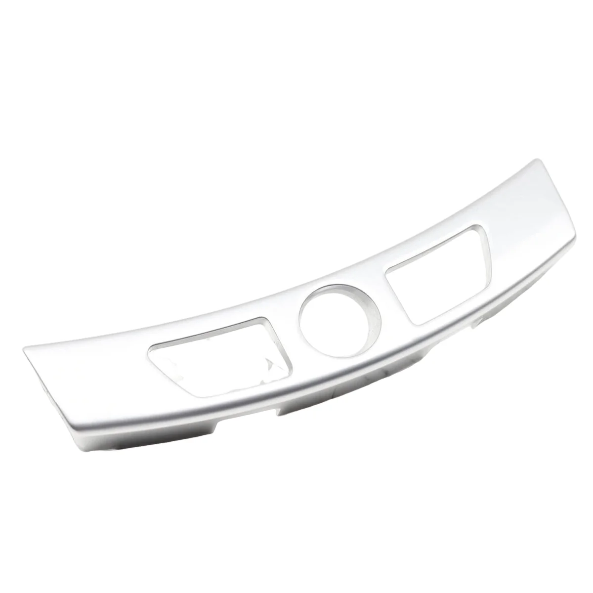 คอนโซลกลางรถคอนโซลที่เท้าแขนล็อคสวิทช์ฝาครอบ Chrome BEZEL 51169113685   สําหรับ BMW 7 Series F01 F02 740I 750I 2010-2015—L49A