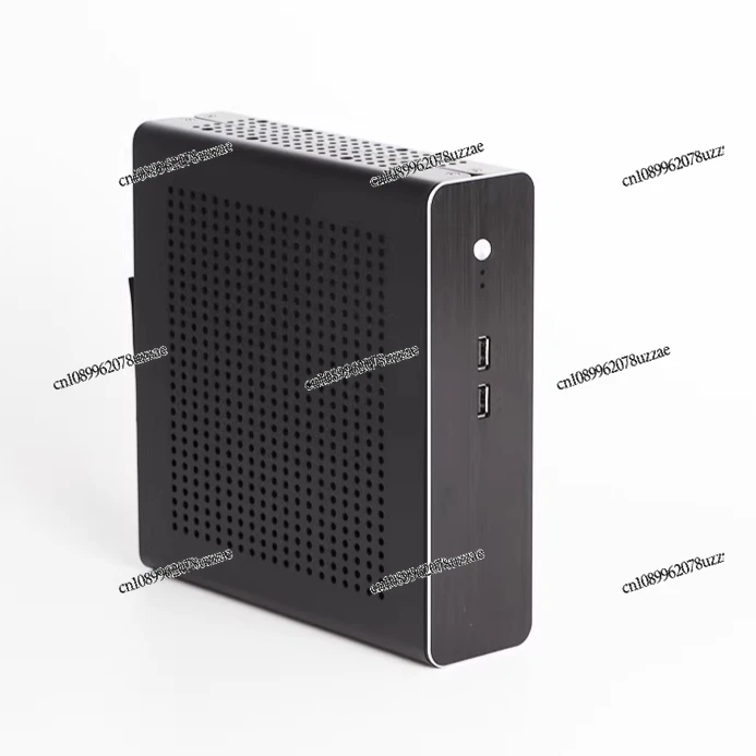 All Aluminum G60S Mini Itx Chassis Side Through Computer Chassis Home Office Mini Small Host Case