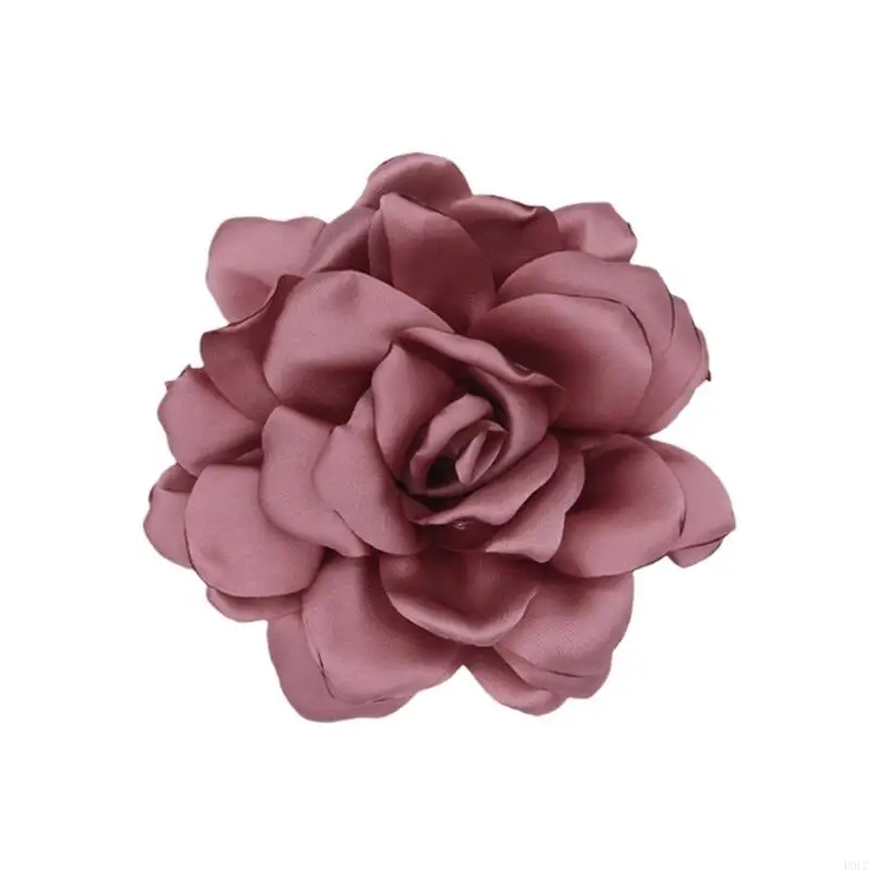 D0LC Fashion Flowable Flower Broche Pin Pin Arnament para entusiastas da