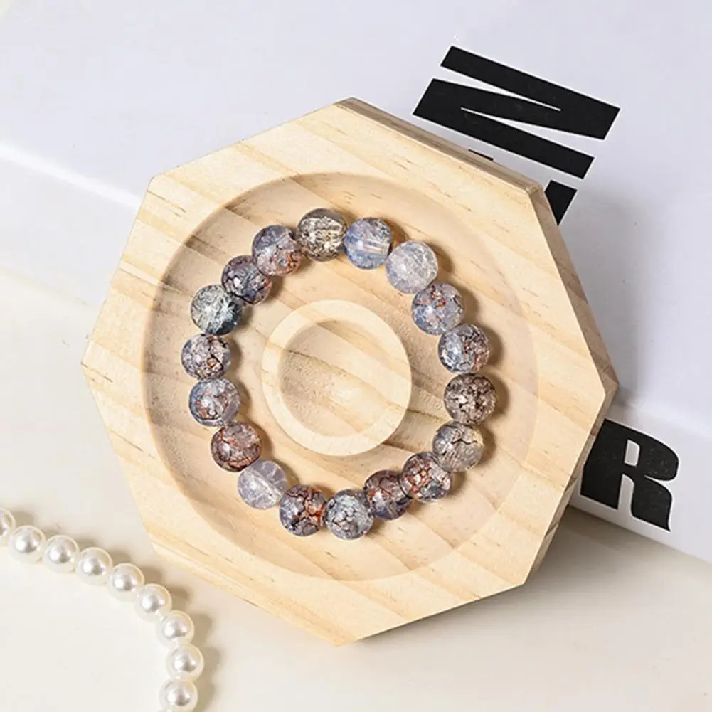 Display Tray for Bracelets Wooden Bracelet Display Tray Wooden Bracelet Bead Board Organizer Tray Jewelry Making Design Mat