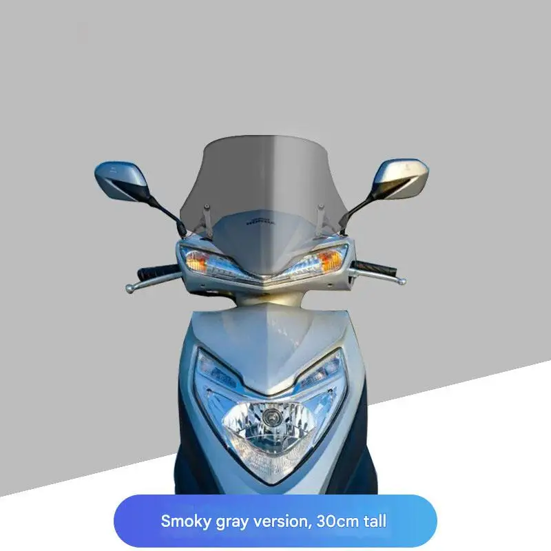 For Honda NS125T Scooter Windshield Windscreen Clear Wind Deflector Protector Modified Accessory for Enhanced Riding Experience