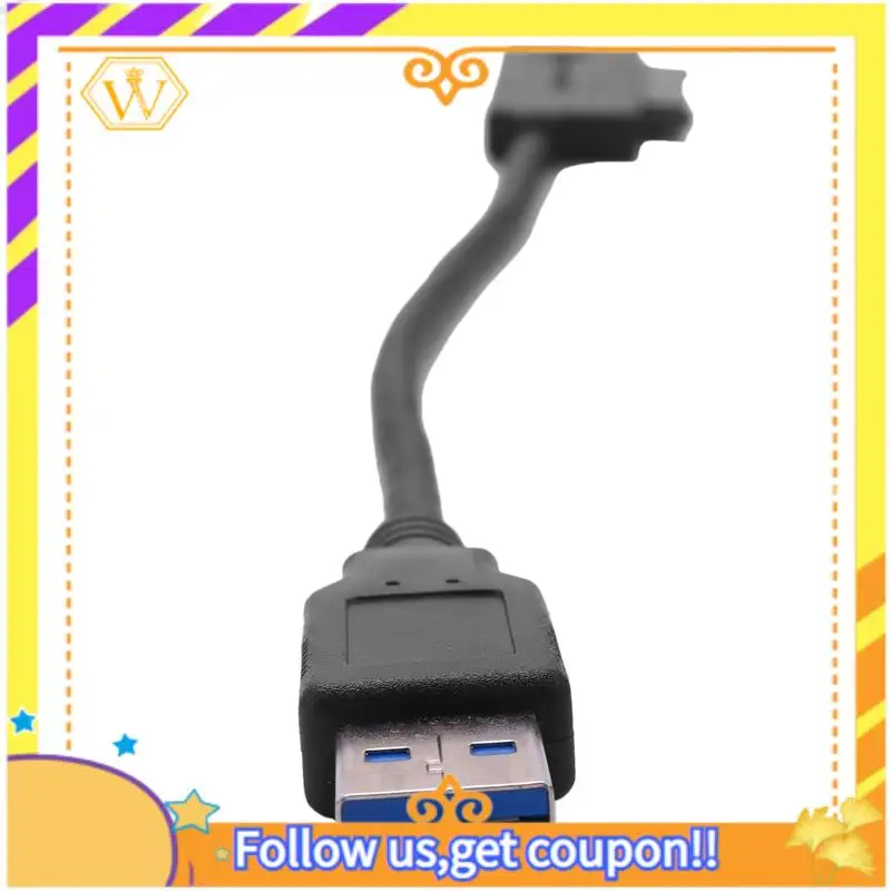 A01K-3X USB 3.0 To 7+6 13Pin Slimline SATA Laptop CD/DVD ROM Optical Drive Adapter Cable