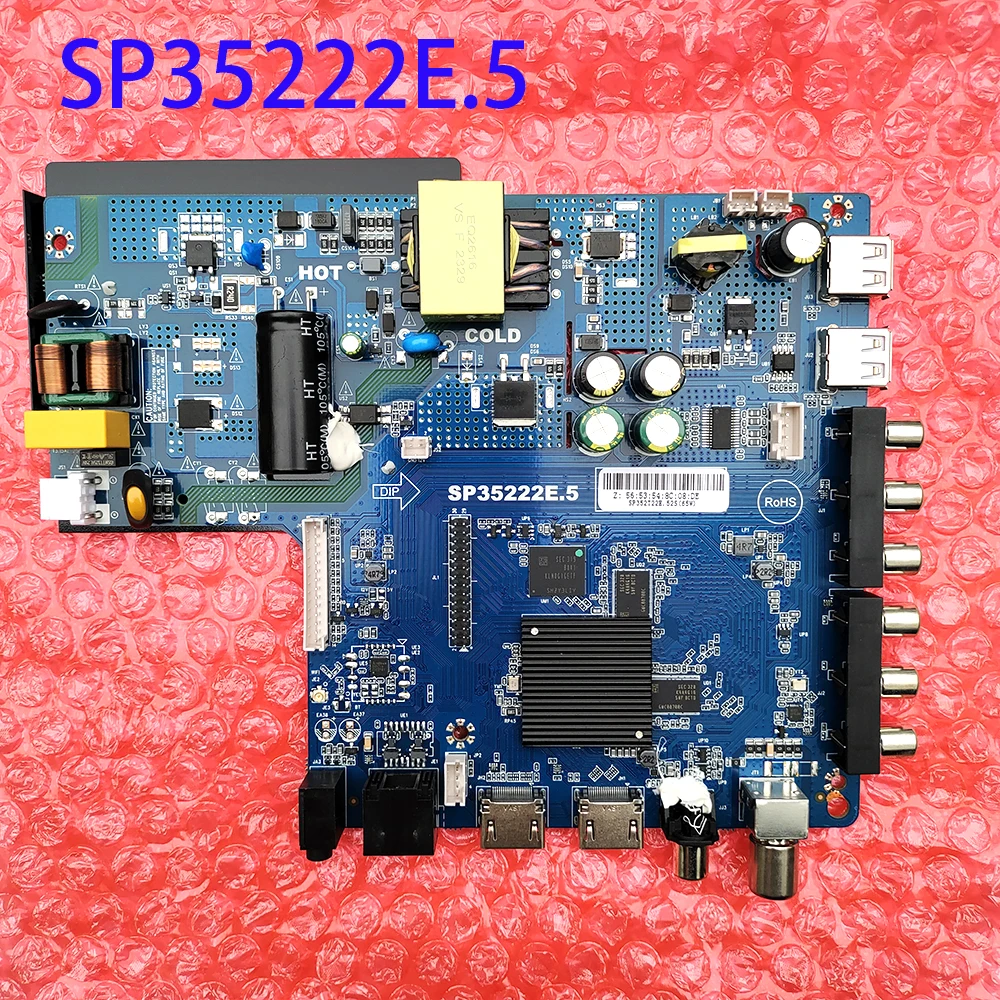 

SP35222E.5 SP352L22E.55S SP352T22B Universal 3-in-1 4-core WiFi TV motherboard 35--110V 200--780ma 35w Running storage 1+8G