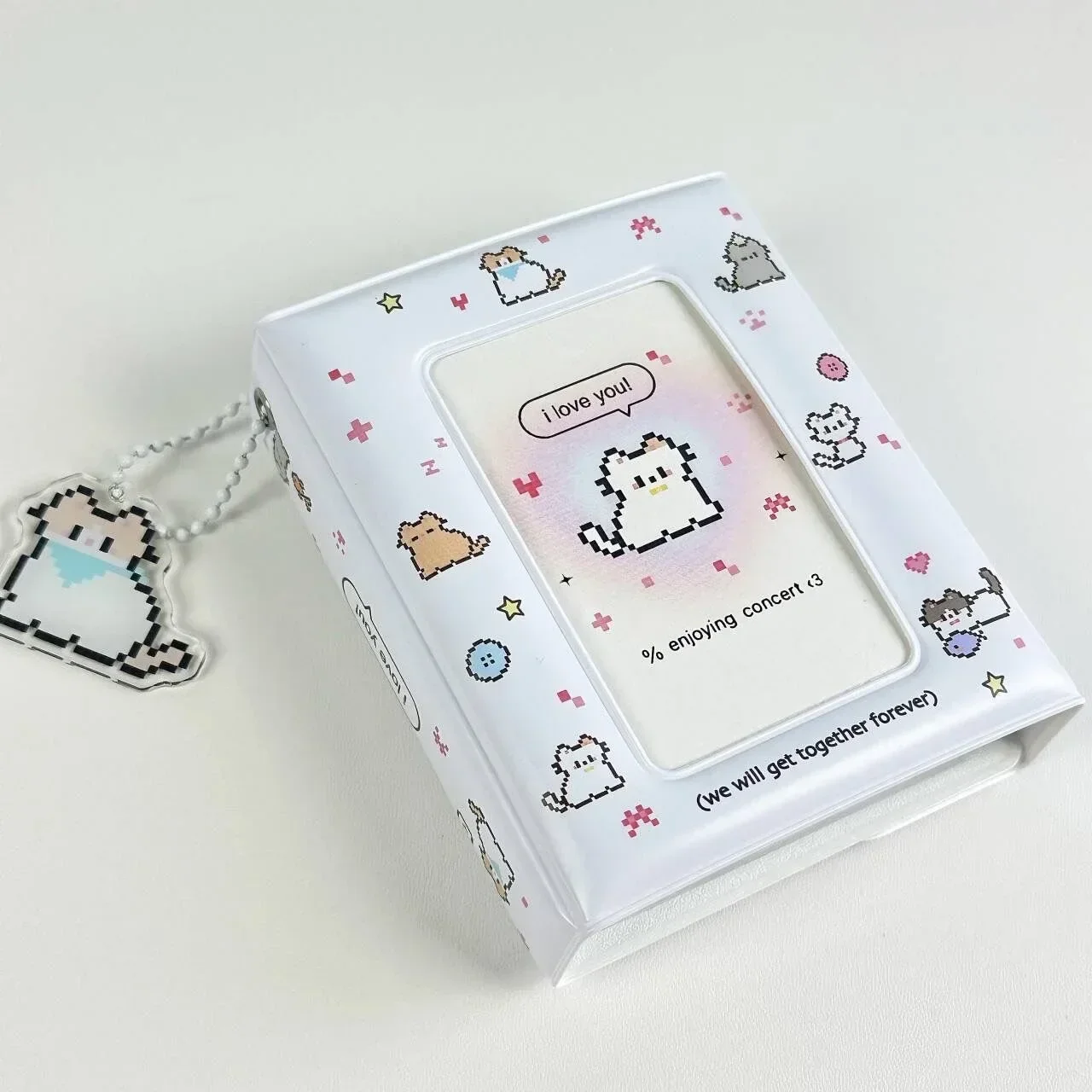 3inches Binder Photocard Holder Kpop Idol Photo Album with 32 capacity Transparent Inner Pages Album Para Fotografias 포토카드 용품 - view 5