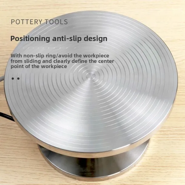 Ceramic Tools Stainless Steel Electric Turntable Industrial Painting Speed Control Rotary Table