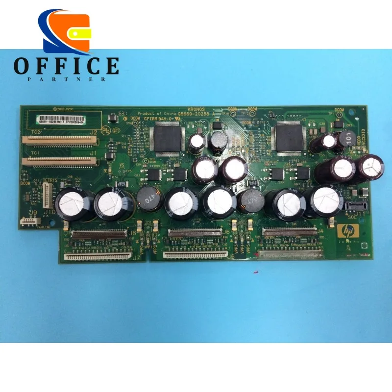 Carriage PCA Board Carriage Board For HP designjet Z3200 Z3200PS Q6718-67012 Q6659-60175 Q6719-60006 Plotter parts Free shipping