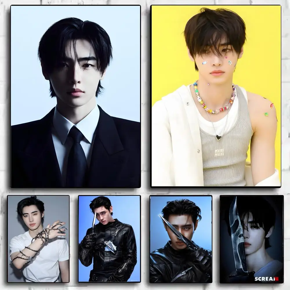 Korean Male Group S-Sunghoon Poster Art HD Art Sticky Wall Waterproof Home Living Room Bar Decoration