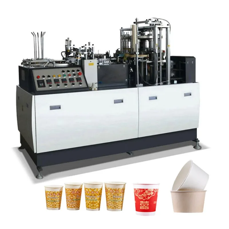 YG Factory Price Paper Bowl Producing Machine 9 Oz Paper Cup Forming Machine Automatic Paper Cup Screen Printing Machine