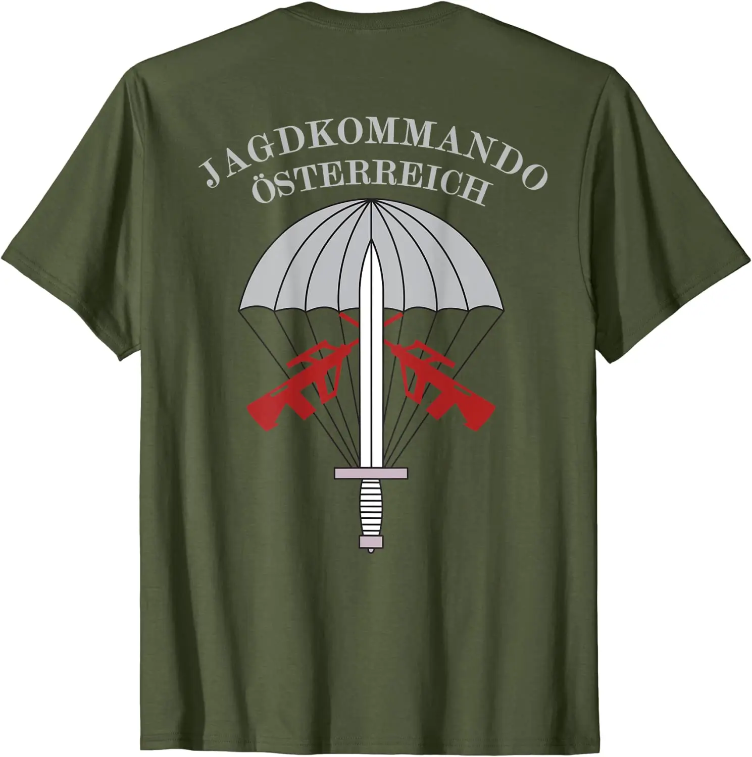 Austrian Special Force Jagdkommando Austria Military Army Men T-Shirt Short Sleeve Casual Cotton O-Neck Summer T Shirts